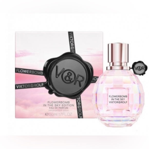Viktor&Rolf flower bomb in the sky eau de parfum 1.7 ounce - Picture 1 of 3